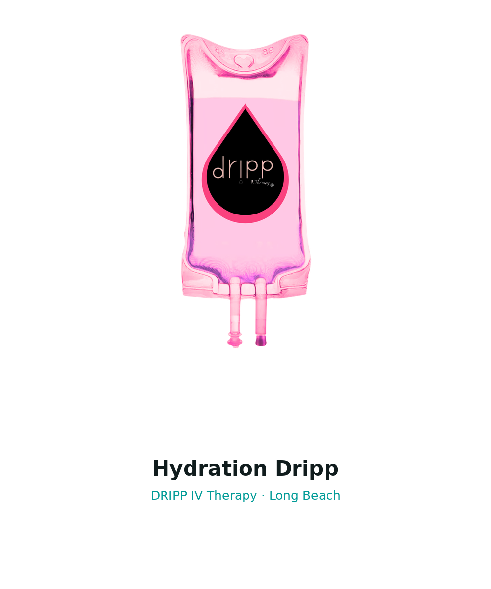 Hydration Dripp DRIPP IV service bag graphic